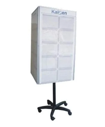 Quadro Giratório Branco 04 faces — REF. 3022