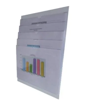 Porta documento agrupado EJR com 05 suportes paisagem — REF. 1020