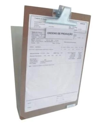 Escaninho em acetato cristal para Prancheta — REF. 1024