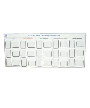 Quadro magnético 1,25 × 3,05m — REF. 3041