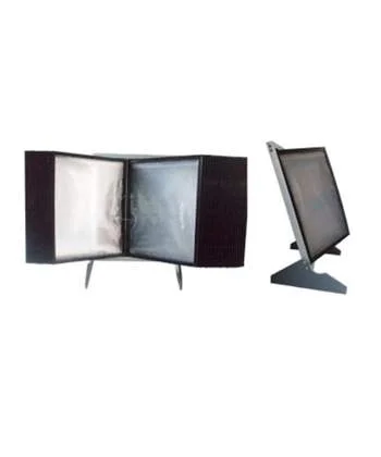 Suporte de mesa em alumínio com Pé em PVC — REF. 2027
